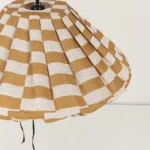 Yumi Lampshade Diameter 50cm Mustard Mosaic Nobodinoz 3.jpg