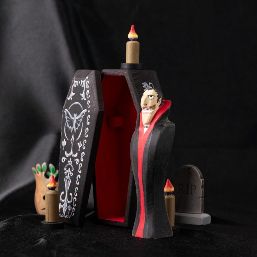 Dracula S Coffin Set~8355
