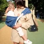 Mama Hangs Carry Walk Porte Bebe Hanche Denim 74 Mama Hangs Carry Walk Porte Bebe Hanche Denim 74