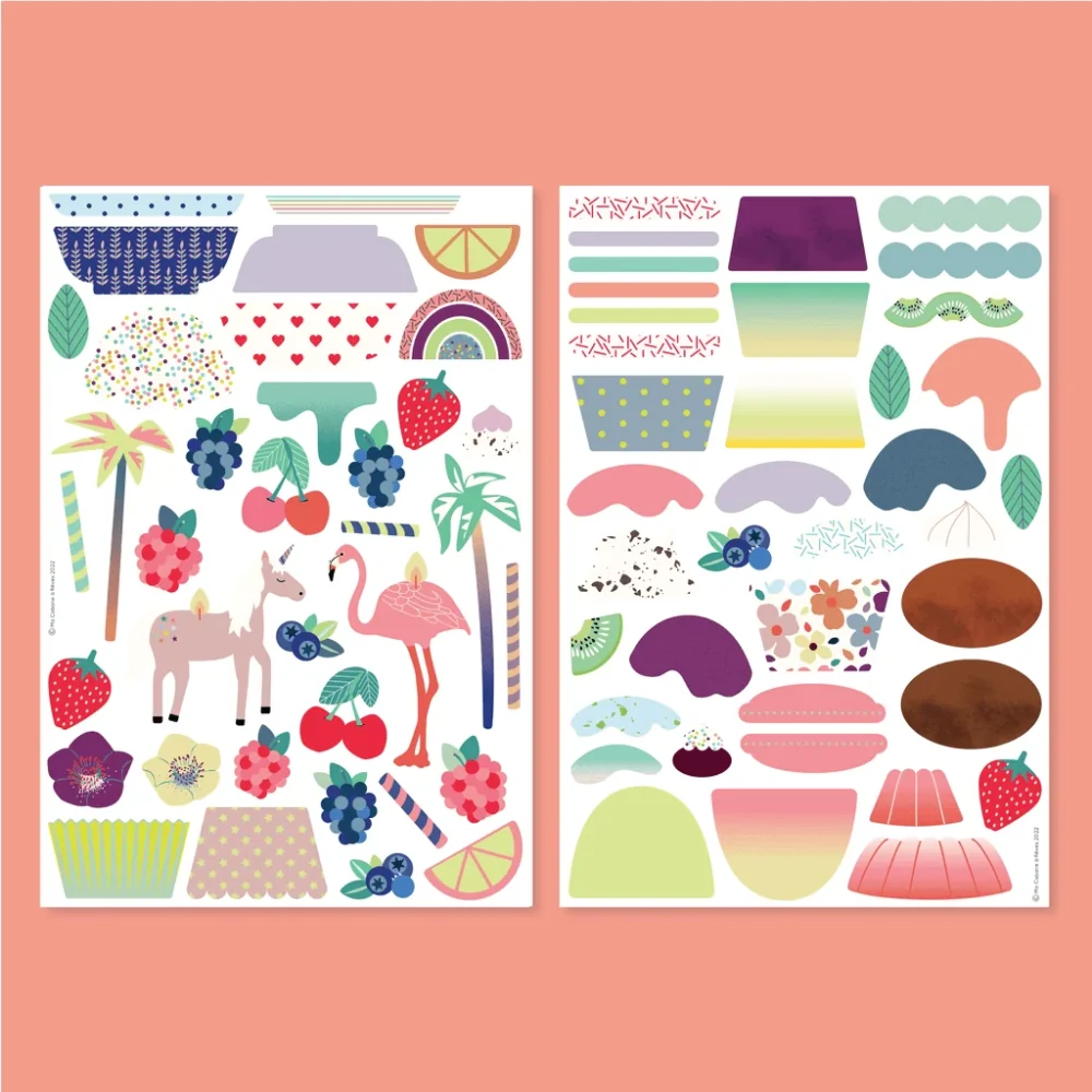 Aimants Gateau Cupcake Illustration Enfant.png