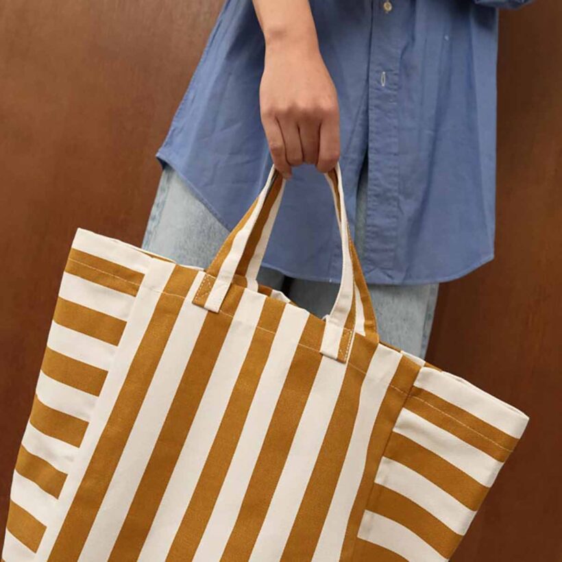 Elisabeth Stripes Caramel 2