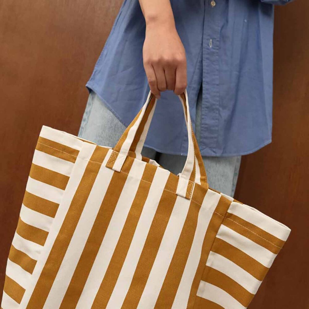 Elisabeth Stripes Caramel 2