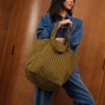 Elisabeth Tennis Stripes Olive 1
