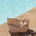 Elisa Tennis Stripes Pecan Greige