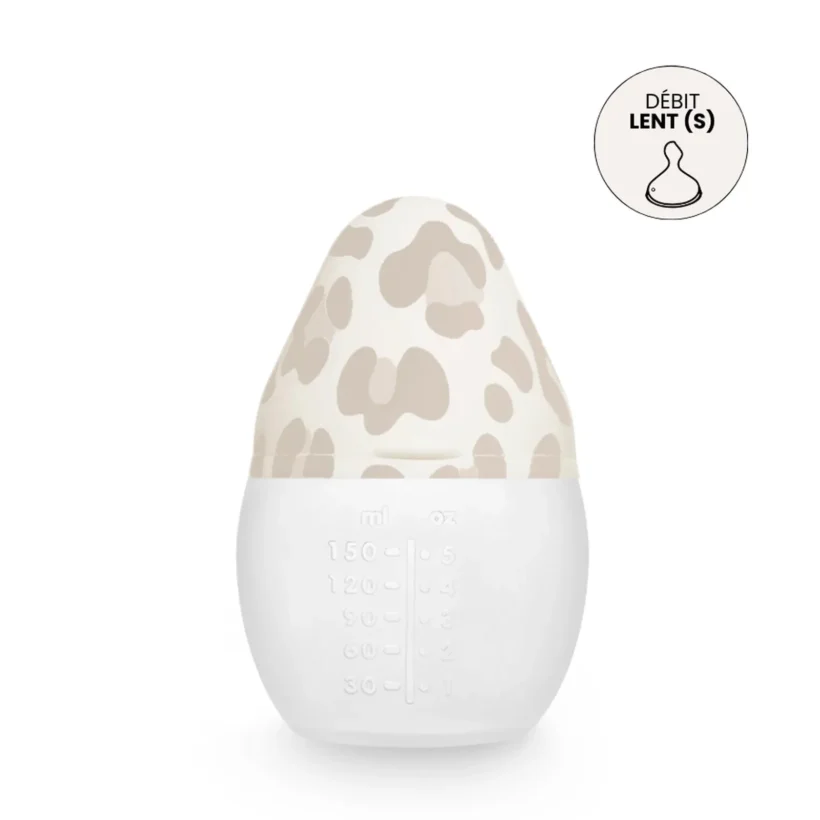 Biberon Anti Colique Leopard 150 Ml Graouu Sand 0m 1183652