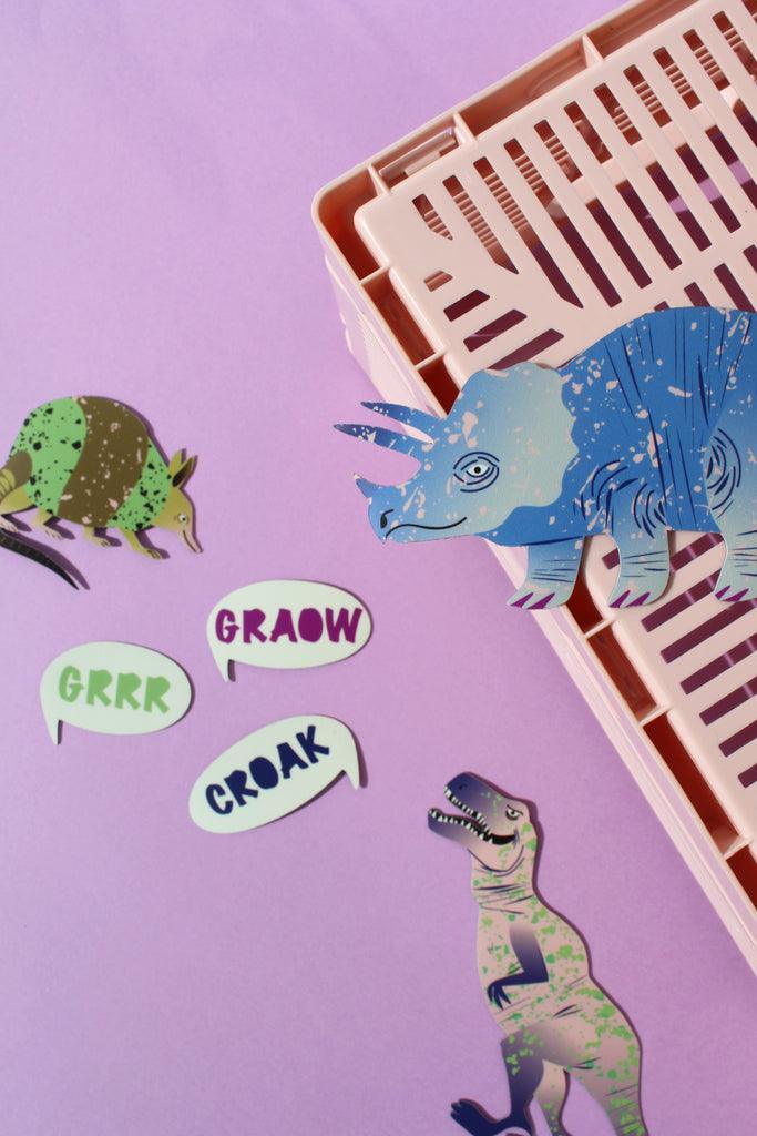 Dinosaure Trex Aimant Jeumagnetique Enfant Macabaneareves Studioipo