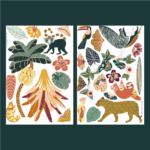 Magnets Animaux Jungle Collection La Fabrikajungle Ma Cabane A Reves 3