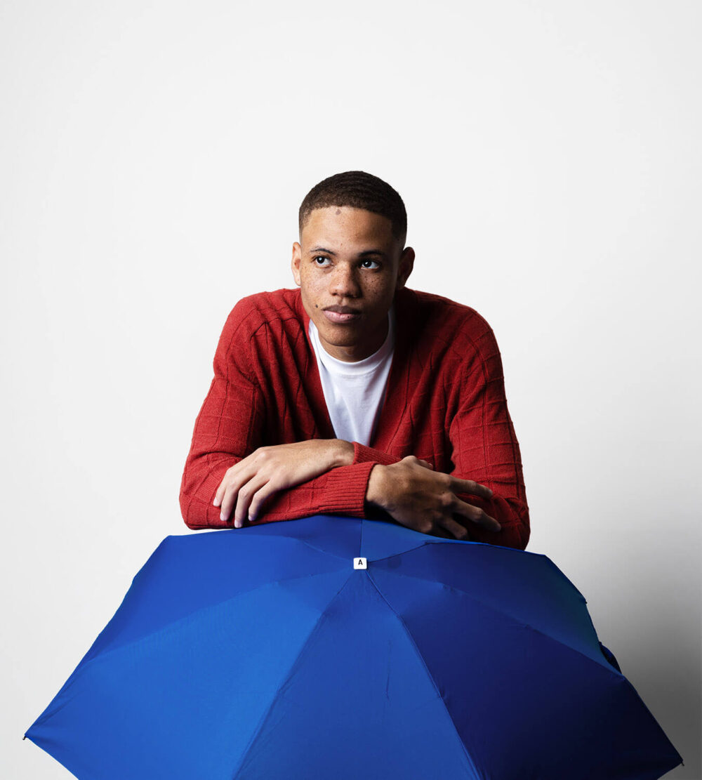 Mini Parapluie Bleu Roi Anatole Marguerite