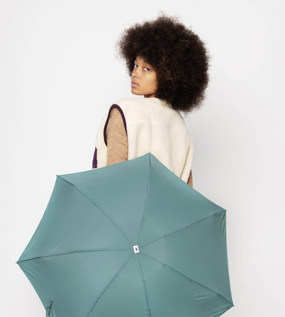 Mini Parapluie Vert Sauge Anatole Ambroise