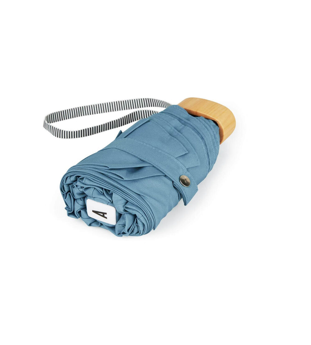 Parapluie Bleu Gris Sans Etui Anatole