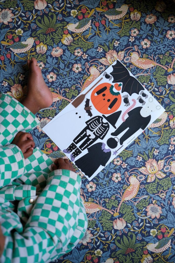 Halloween Jeu Deco Sticker Magnet